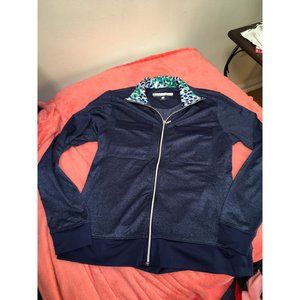 Pebble Beach Dry-Luxe Performance size Small Blue Athletic Jacket